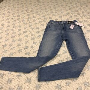 Express Skinny high rise Jeans NEW Sz S reg fits size 0 2 4 Ultra hyper stretch